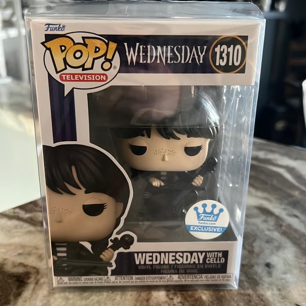 Wednesday Addams with Cello Funko